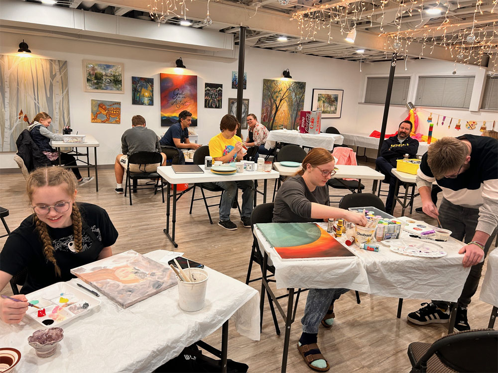 Art Parties at Betsy Mcdaniel Studio